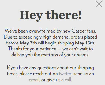 The Demand For Casper