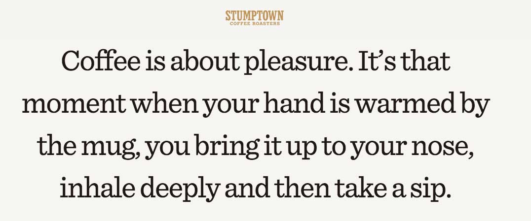 Stumptown Coffee