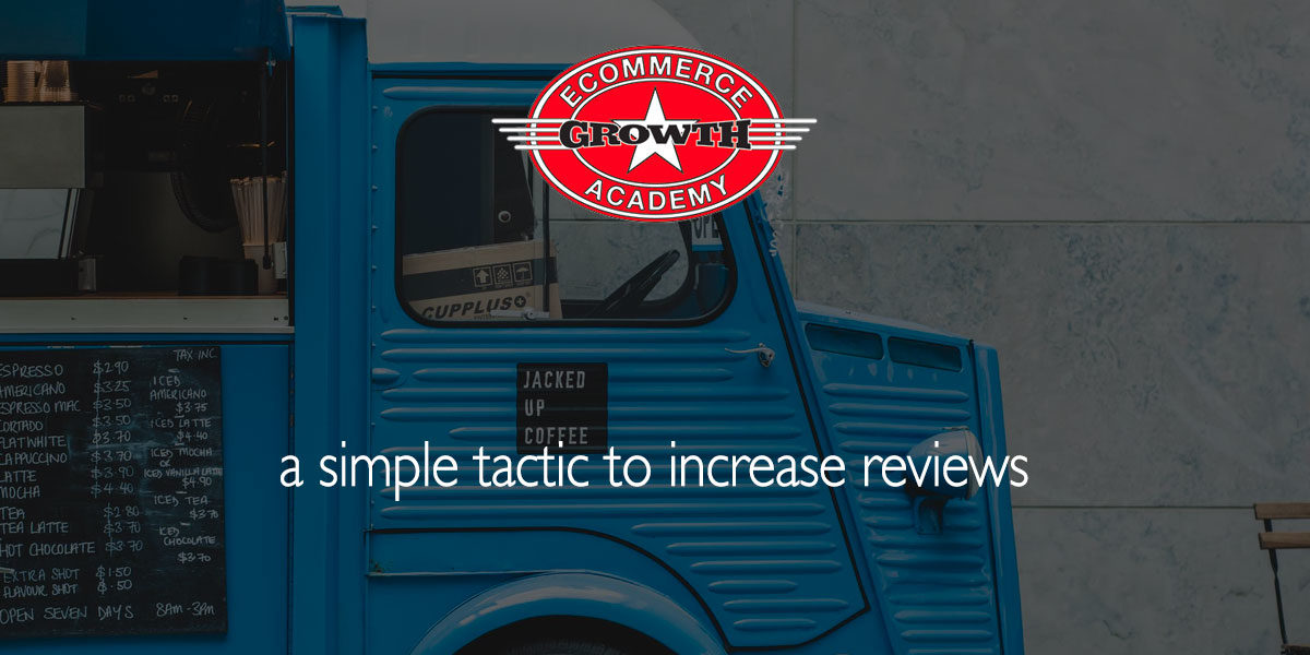 How to get more reviews