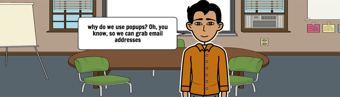 why do we use popups