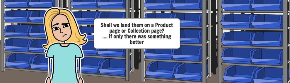 shopify product context pages